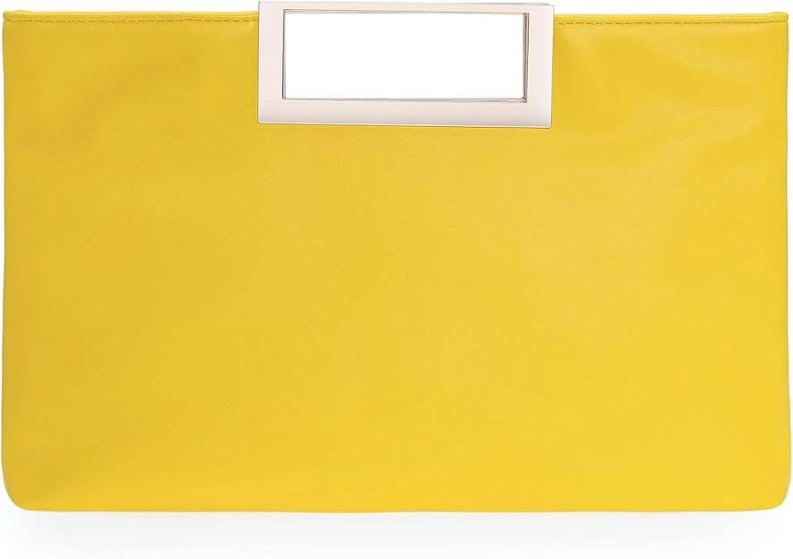 CHARMING TAILOR Leather Handbag Women Clutch Purse (1)
