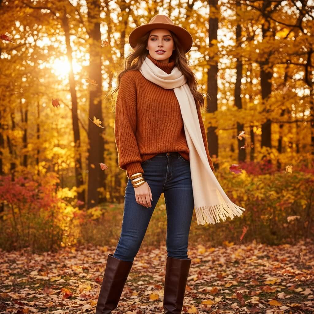 3PCS Chunky Gold Bangle Bracelets – Shine All Season (1)