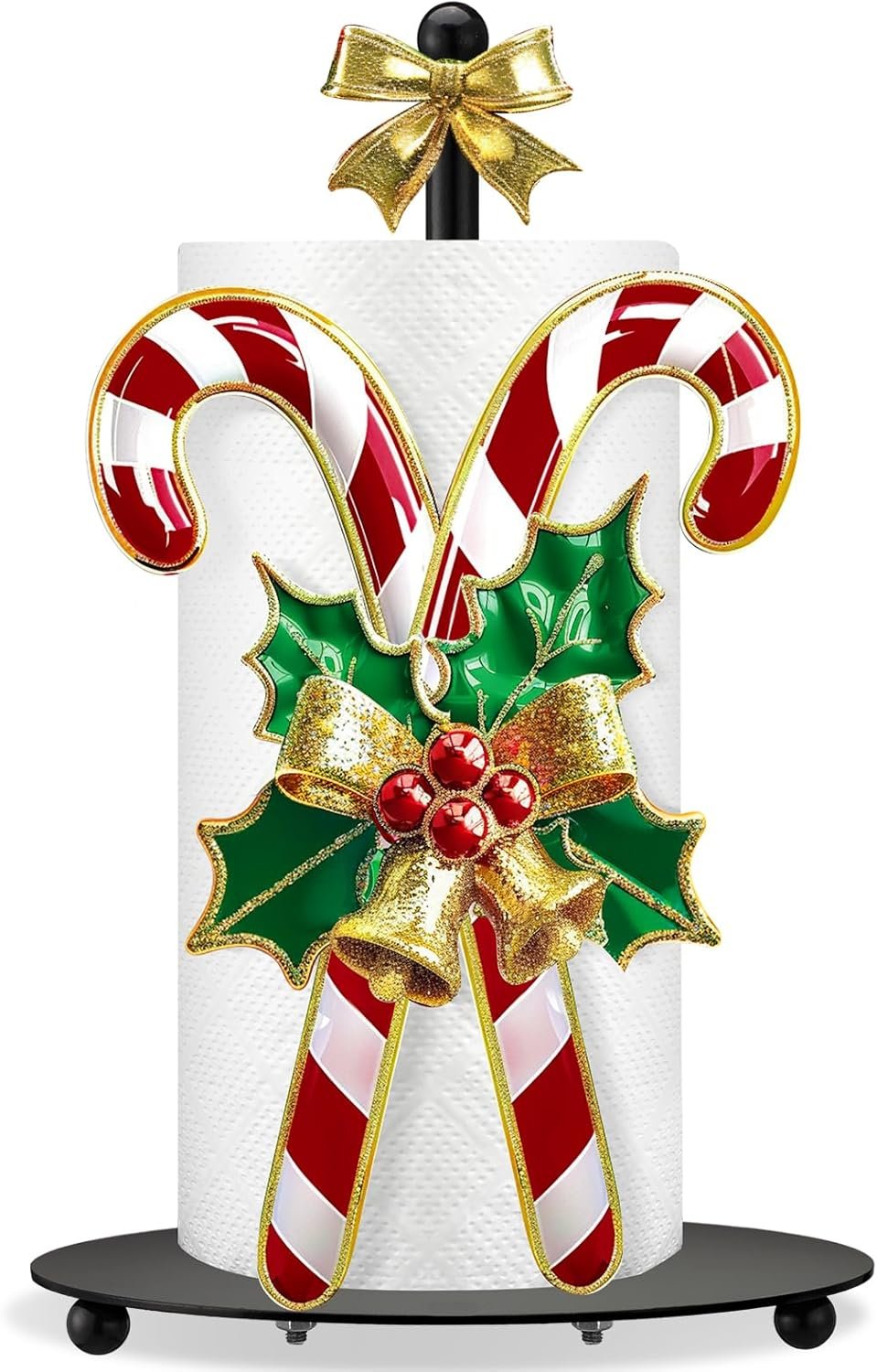 Candy Cane Christmas Paper Towel Holder