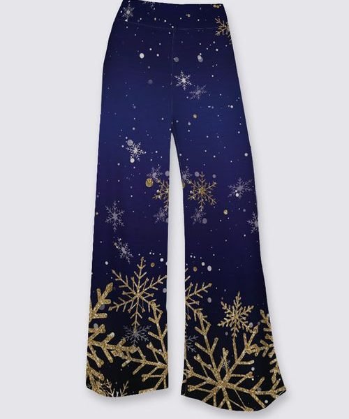 Blue Snowy Parisian Holiday Carla Ponte Palazzo