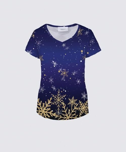 Blue Snowy Parisian Holiday WSS16